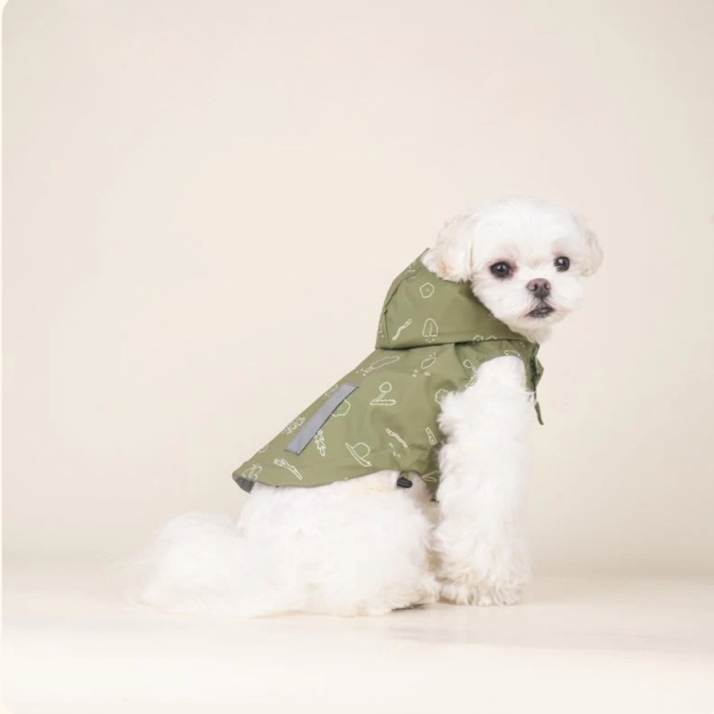 🍃 {PRICE FIRM} Sniff & Bark Playground Reversible Zoomies Rain Vest™